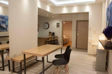 Modern Central Apartment Tesalonika Bagian luar foto