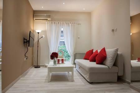 Modern Central Apartment Tesalonika Bagian luar foto